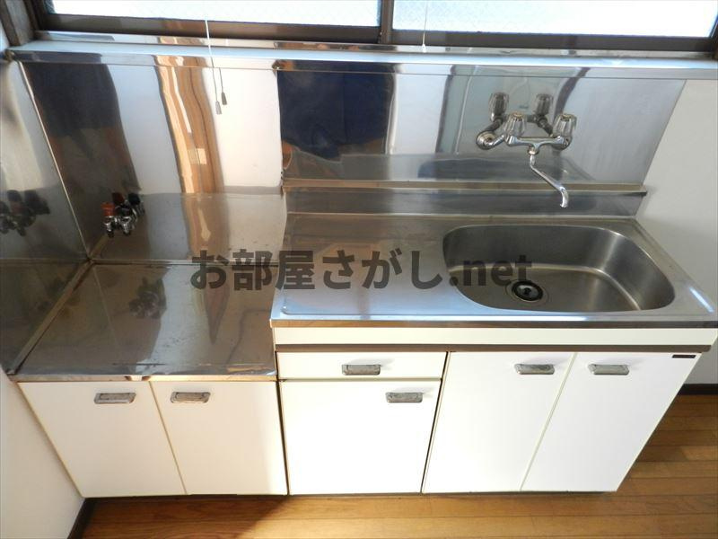 豊島区長崎４丁目のアパートのキッチン|キッチンシンク