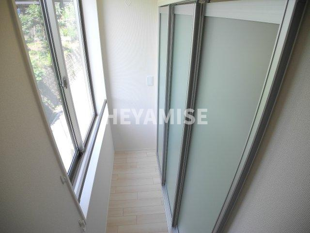 ラビリンス貝津Ⅱのバルコニー|※インナーテラス※同間取別号室の写真です※現況を優先します※