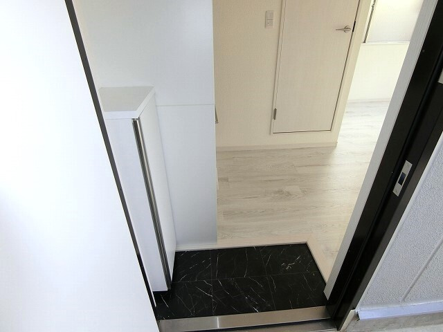 ヴィラ・コクシネルの玄関