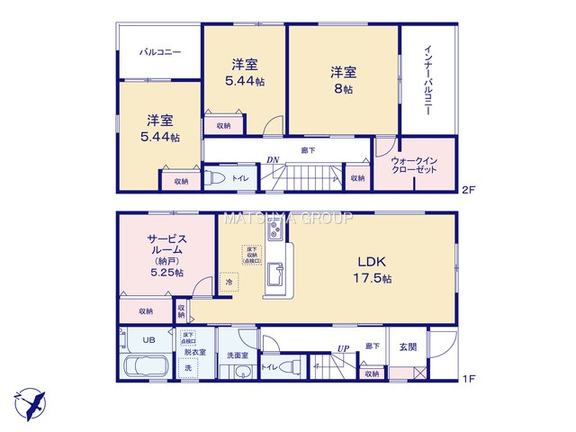 【間取り】の画像