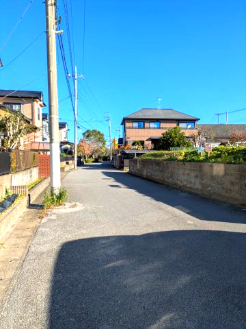 【前面道路含む現地写真】 | 大網白里市みずほ台１丁目　中古戸建