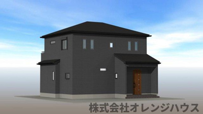 【外観】 | 厚木市関口 新築分譲住宅 全1棟 | 建物完成イメージパースです。