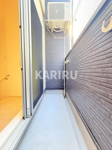 フォレストコート東今里のバルコニー