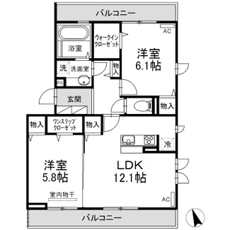 【間取り】 | Dルーム大泉学園