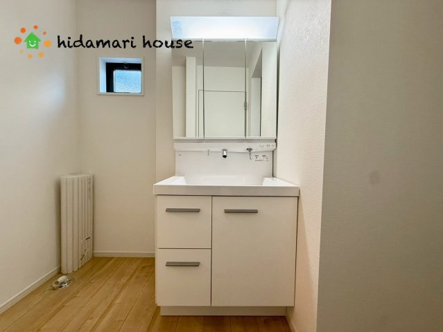 桶川市泉6期　新築戸建　GRACE01の独立洗面台