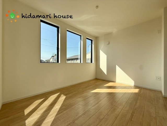 桶川市泉6期　新築戸建　GRACE01の寝室|２階　主寝室　7.2帖