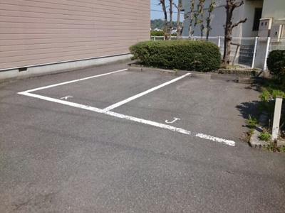 【駐車場】 | レスポワールⅠ | 駐車場です