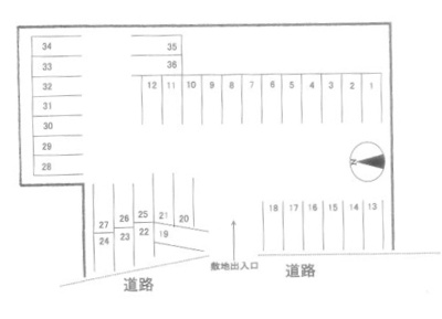 【区画図】 | スカイパーキング