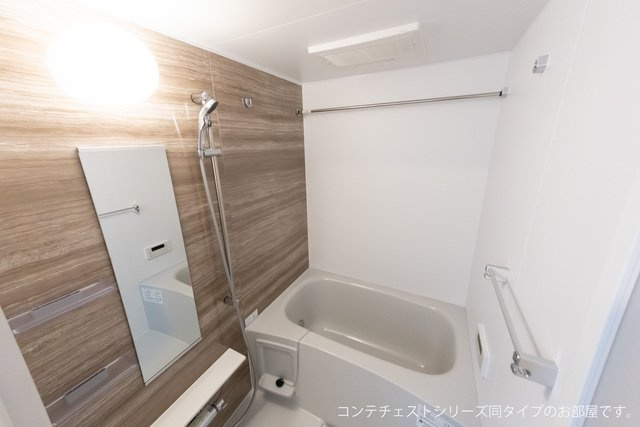 浜崎４丁目アパートの浴室|日々の暮らしに欠かせないお風呂です