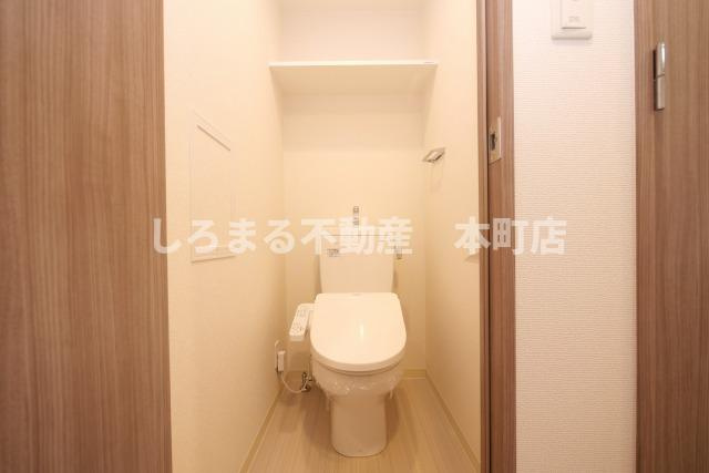 プレサンスOSAKA DOMECITYビーツのトイレ