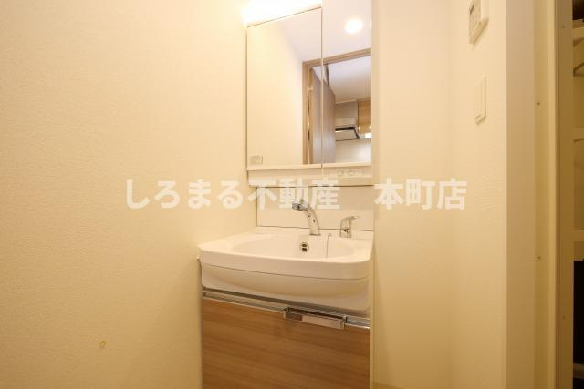 プレサンスOSAKA DOMECITYビーツの洗面所