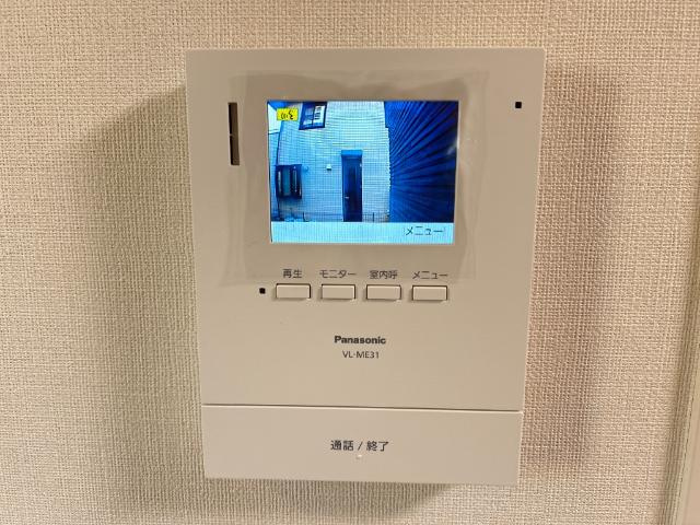ウィズダム　コートのセキュリティ|カメラ付インターホン