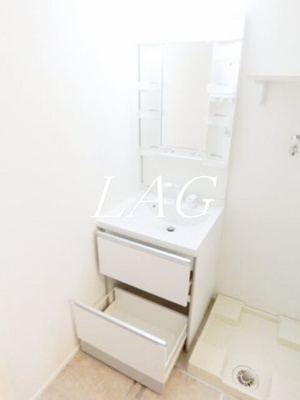 【洗面所】 | ドミールエリノ | 独立洗面台です。