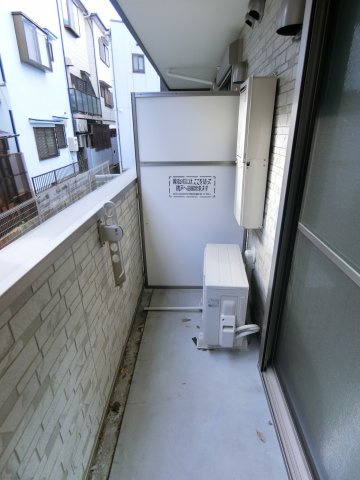 ヴィルヌーブ庄屋のバルコニー