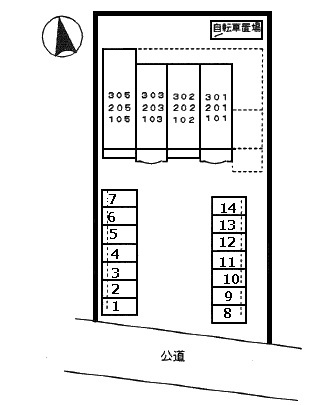 ポワールの区画図