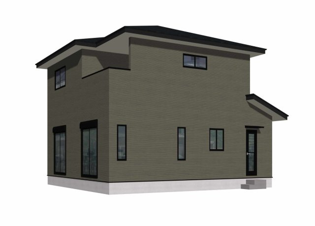  For.M Iーフォルムー小倉南区山手2丁目2期　【小倉南区　新築戸建て】の外観パース| For.M Iーフォルムー小倉南区山手2丁目2期　【小倉南区　新築戸建て】