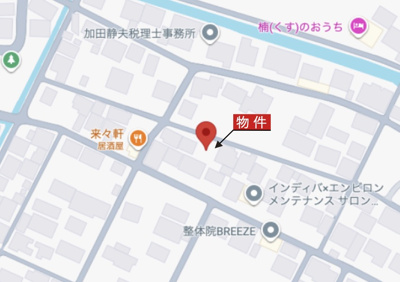 【地図】 | 四日市市楠町南五味塚《1号棟》 | 詳細Map