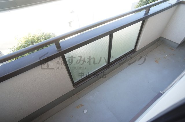 グランドゥール安倉のバルコニー
