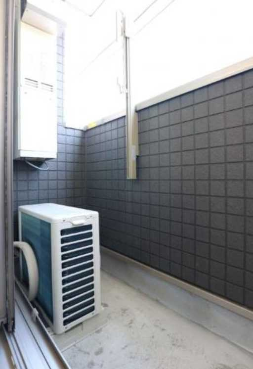 サンシエ祐天寺　ネット無料　浴室乾燥機　オートロックのバルコニー