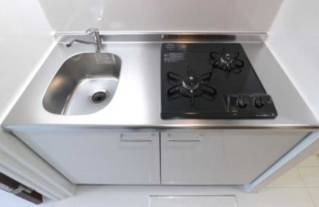 サンシエ祐天寺　ネット無料　浴室乾燥機　オートロックのキッチン