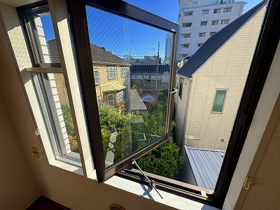 岡藤ビルのバルコニー