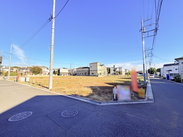【外観】 | 新座市新堀2丁目　建築条件無売地　全17区画　(保谷店) | 小学校まで徒歩4分　低学年のお子様の登下校も安心。