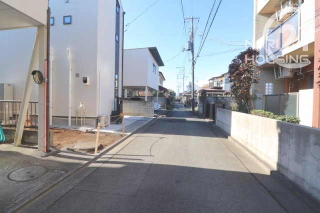 【前面道路含む現地写真】 | 昭島市緑町1丁目　売地 | 前面道路含む現地写真です