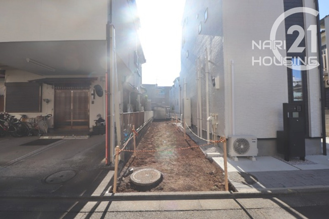 【前面道路含む現地写真】 | 昭島市緑町1丁目　売地 | 【拝島】駅まで徒歩17分