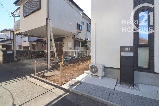 【前面道路含む現地写真】 | 昭島市緑町1丁目　売地 | 27.90坪