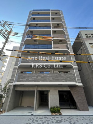 【外観】 | シーズンフラッツ新町 | スタイリッシュな外観のマンションです♪