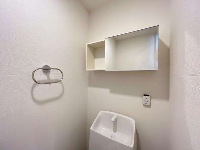 Soleil．Kayのトイレ|ミラーキャビネット