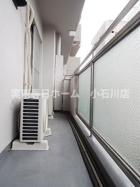 嬉しい広めバルコニー