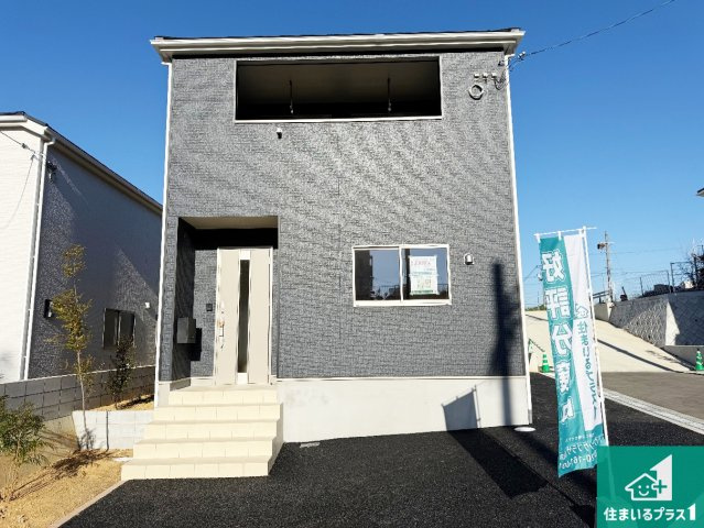岸和田市門前町　第2期　新築一戸建ての外観|お客様に長く安心して住んでいだだける事にこだわった家づくり！住んでからのアフターサービスにもしっかりと取り組んでいます！