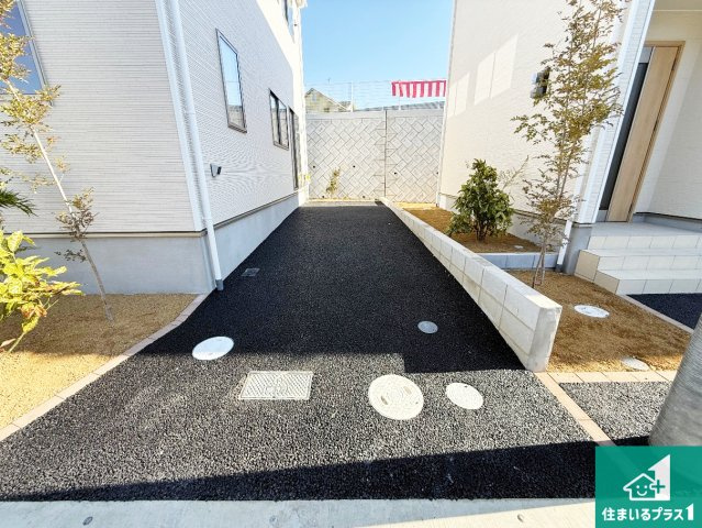 岸和田市門前町　第2期　新築一戸建ての駐車場|2台分の駐車スペース有り！急な来客でも安心です！