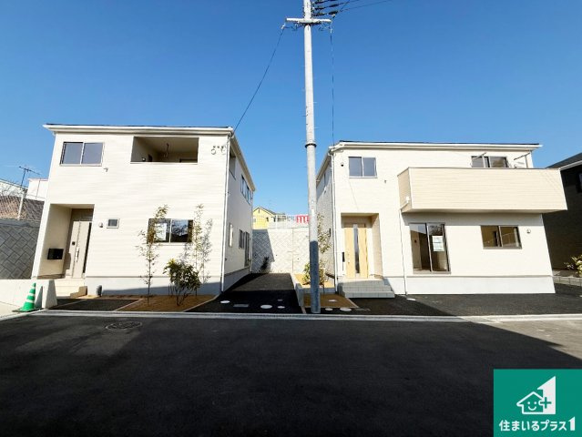岸和田市門前町　第2期　新築一戸建ての外観|お客様に長く安心して住んでいだだける事にこだわった家づくり！住んでからのアフターサービスにもしっかりと取り組んでいます！
