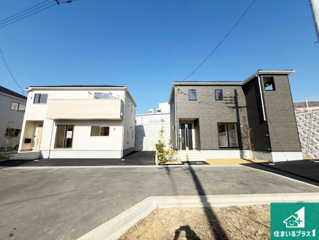 岸和田市門前町　第2期　新築一戸建ての外観|安心の10年保証！外観を美しく保ち、雨水で汚れを落とします！気になることがありましたら、お気軽にお問い合わせください！