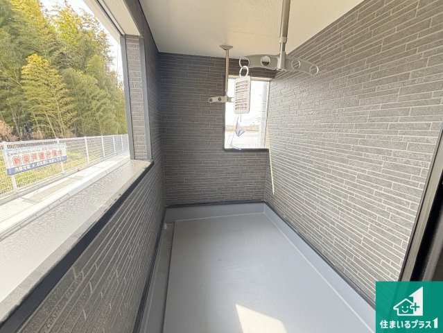 岸和田市門前町　第2期　新築一戸建てのバルコニー|急な雨でも安心のインナーバルコニー！
