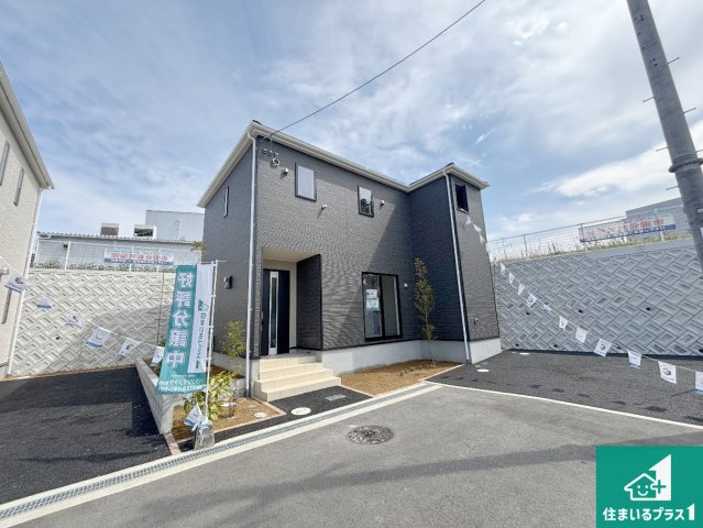岸和田市門前町　第2期　新築一戸建ての外観|安心の10年保証！外観を美しく保ち、雨水で汚れを落とします！気になることがありましたら、お気軽にお問い合わせください！