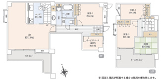 【間取り】 | コスモ横浜和田町ヒルズ | 8階　9階