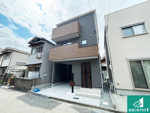 羽曳野市河原城　第2期　新築一戸建ての外観|お客様に長く安心して住んでいだだける事にこだわった家づくり！住んでからのアフターサービスにもしっかりと取り組んでいます！