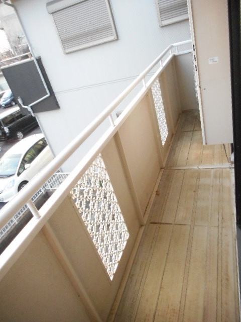 グリーンヒル新宿のバルコニー