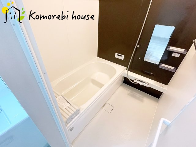 蓮田市馬込　11期　新築一戸建て　リガーレ　01の浴室|日々の疲れを癒すお風呂付です