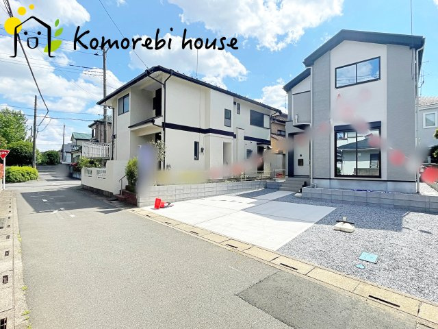 蓮田市馬込　11期　新築一戸建て　リガーレ　01の前面道路含む現地写真|前面道路含む現地写真です