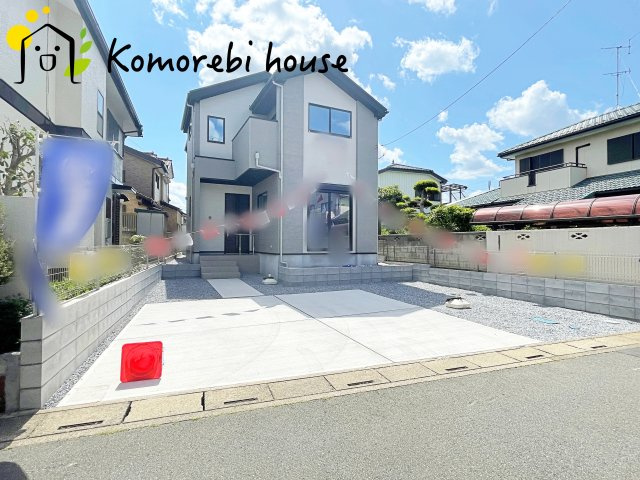 蓮田市馬込　11期　新築一戸建て　リガーレ　01の駐車場|カースペースがあります