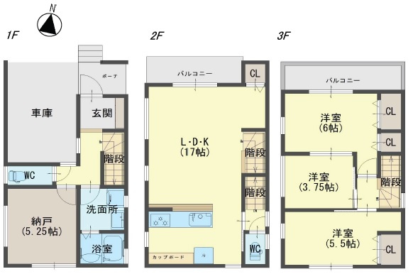 【間取り】 | 西舞子４丁目　新築戸建