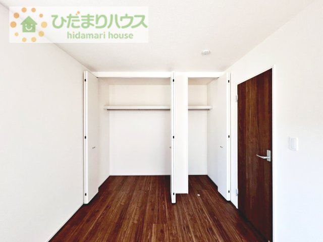 【収納】 | 第1常総市東野原　新築戸建　1号棟 | 全室にクローゼットが付いていて、お部屋の住空間もスッキリ広々使えそうです(^^)