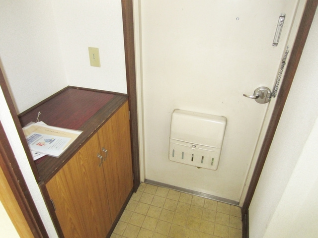 めぞんエルの玄関|玄関に下駄箱ございます。