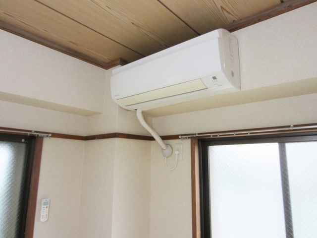 めぞんエルの設備|嬉しいエアコン付きのお部屋でございます。