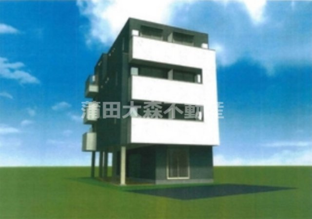 エムズ京急蒲田の外観パース