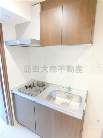 エムズ京急蒲田のキッチン|2口ガスシステムキッチン